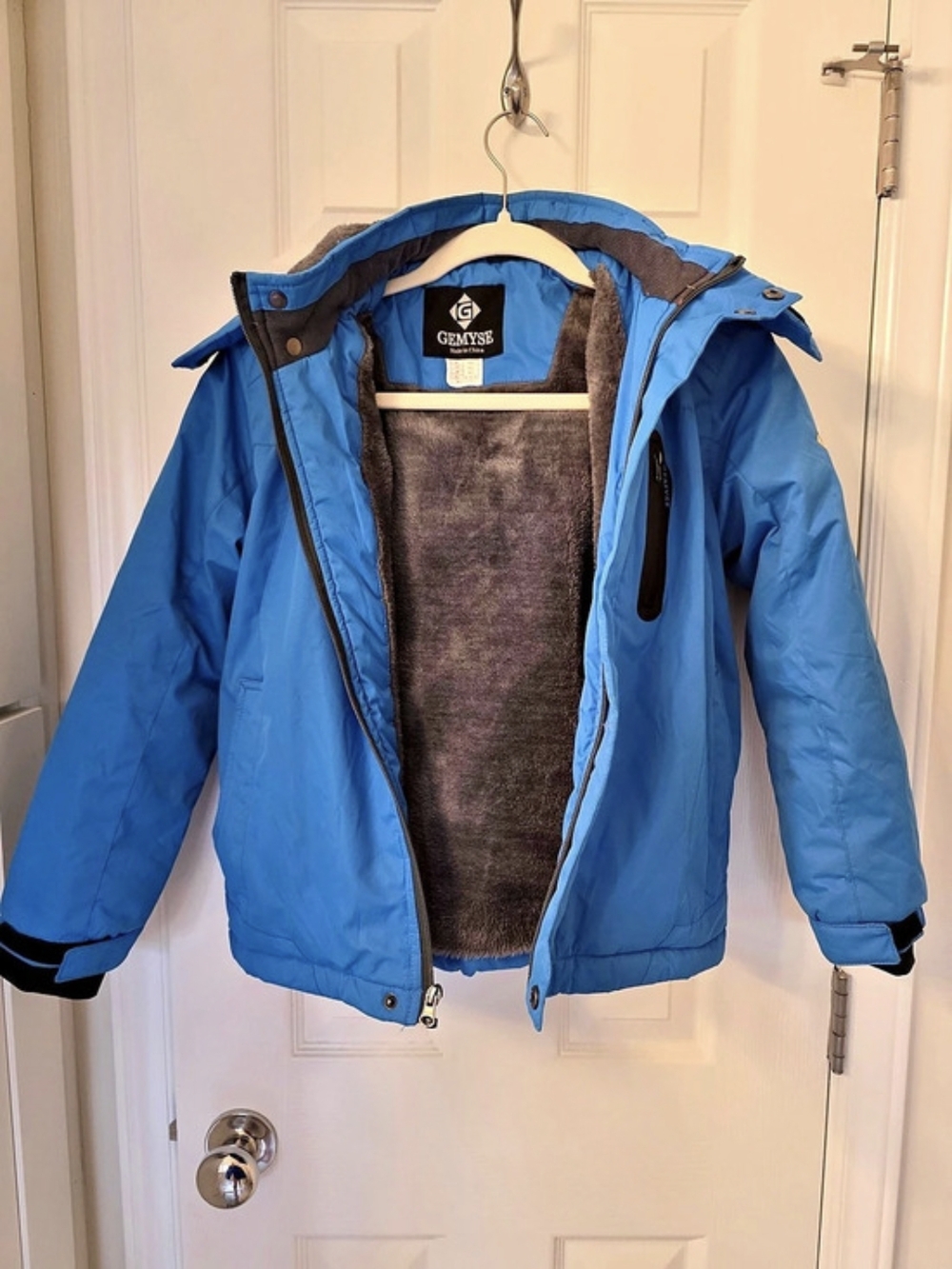 GEMYSE Men's Blue Performance Jacket Size Medium